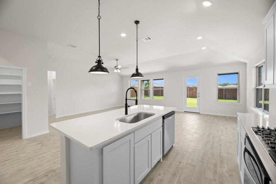 Front exterior of a new home in Northspur, Terrell, TX, highlighting curb appeal (Image 7).