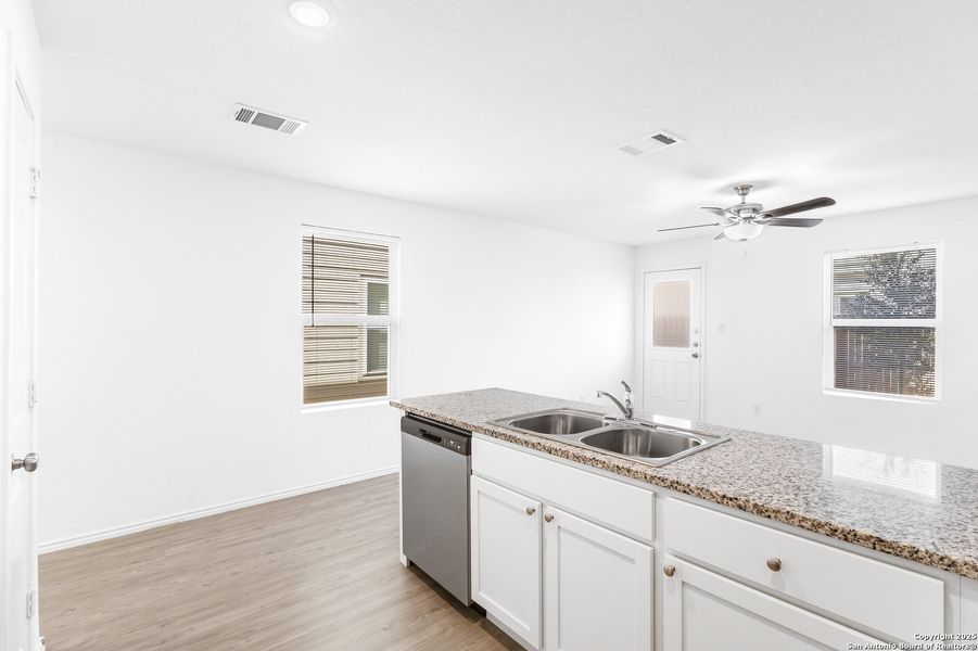 Furnished interior view inside a new home in Presa Point, San Antonio (Image 8). Furnished interior view inside a new home in Presa Point, San Antonio (Image 8).