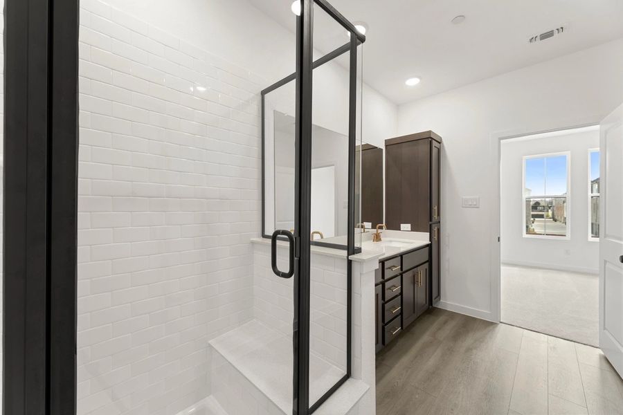 Primary Bathroom Representative Photo featuring the Laguna Collection Primary Bathroom Representative Photo featuring the Laguna Collection