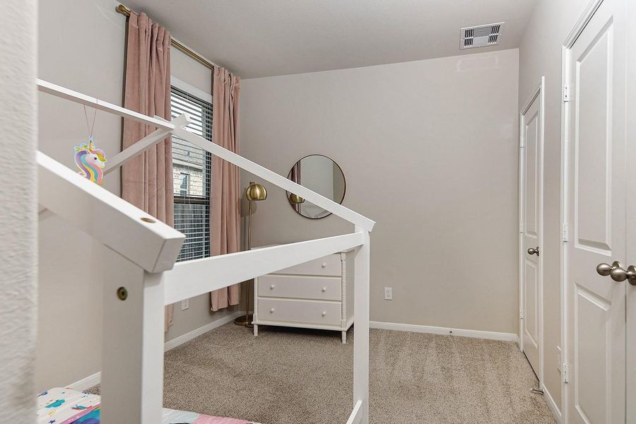 Furnished interior view inside a new home in The Meadows at Imperial Oaks, Conroe (Image 7).