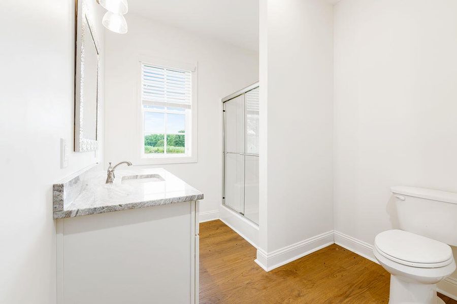Furnished interior view inside a new home in , Georgetown (Image 10).