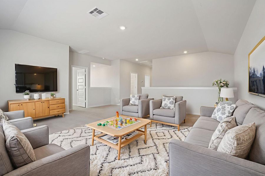 Photo is not of the actual home but is an inspirational photo of builder's model home and may depict options, furnishings, and/or decorator features that are not included.