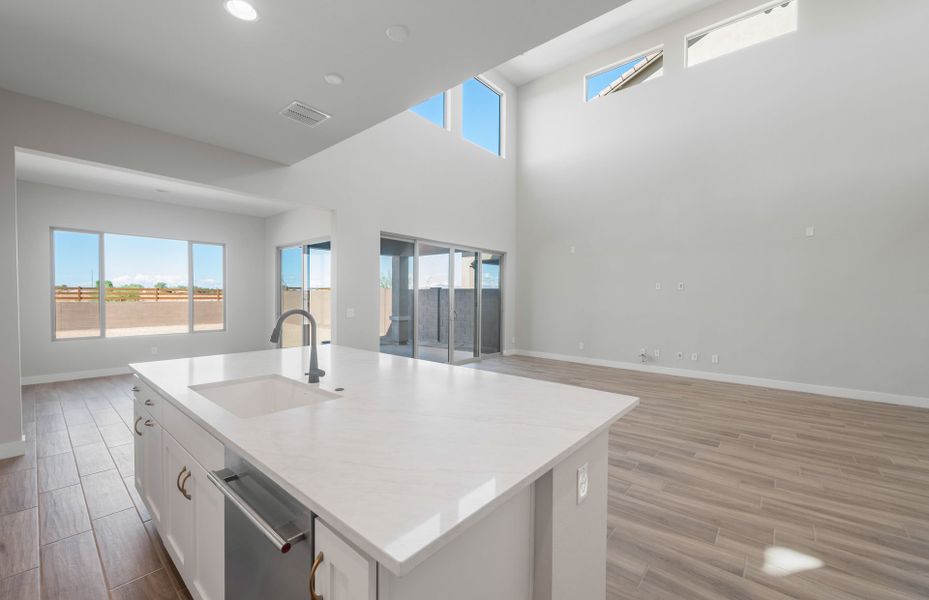 Furnished interior view inside a new home in Legado West, Queen Creek (Image 15).