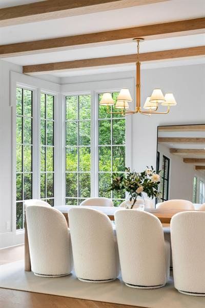 Furnished interior view inside a new home in , Atlanta (Image 64).