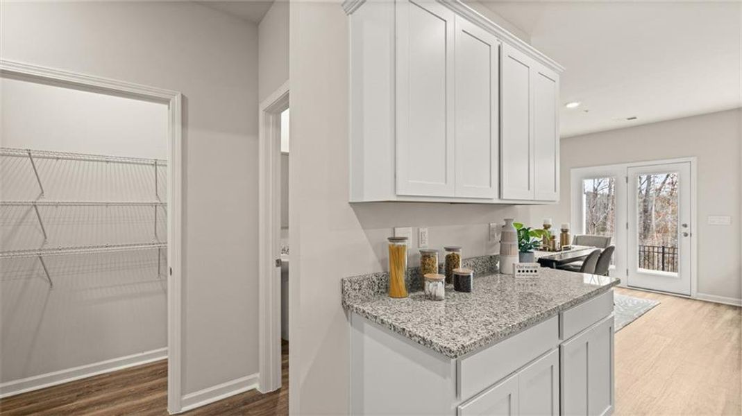 Furnished interior view inside a new home in Echo Glen, Stockbridge (Image 7). Furnished interior view inside a new home in Echo Glen, Stockbridge (Image 7).