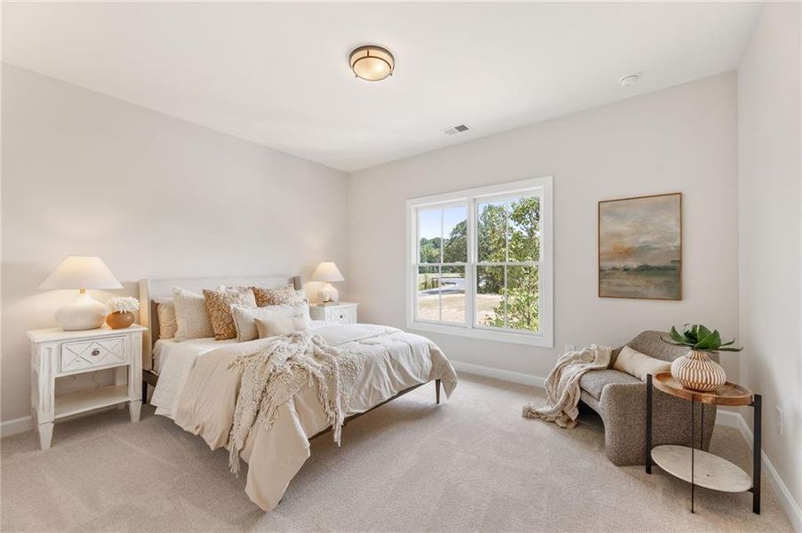 Furnished interior view inside a new home in The Tillery, Marietta (Image 31).