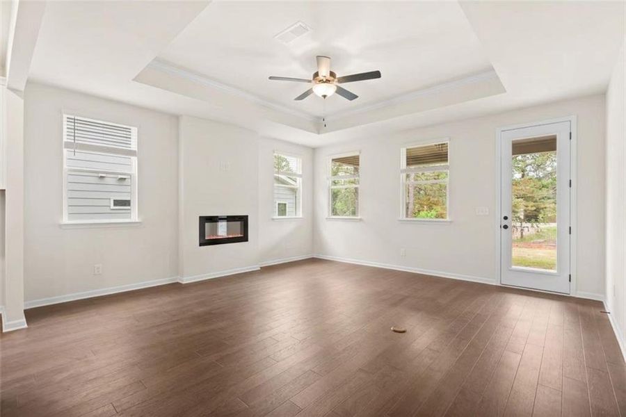 Spacious, unfurnished interior of a new home in , Loganville (Image 12).