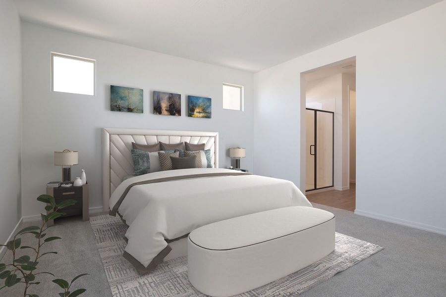 Representative furnished interior of a home built from the Brandy by Mattamy Homes in Empire Pointe, Queen Creek (Image 6).
