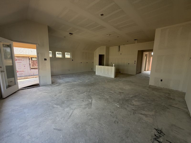 In-progress construction of a new home in Sunset Ridge, Cleburne, TX (Image 13).