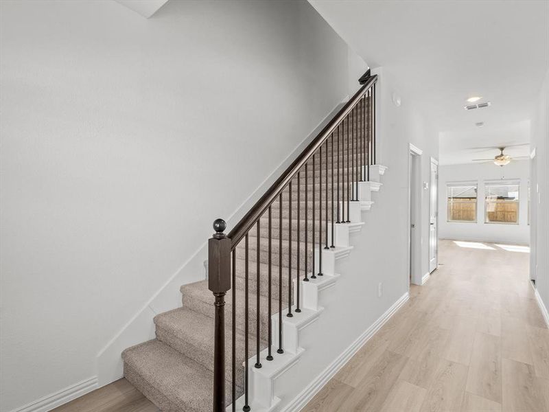 Spacious, unfurnished interior of a new home in Simpson Crossing - Spring Series, McKinney (Image 11).