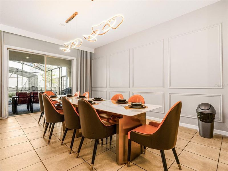 Furnished interior view inside a new home in , Kissimmee (Image 10).