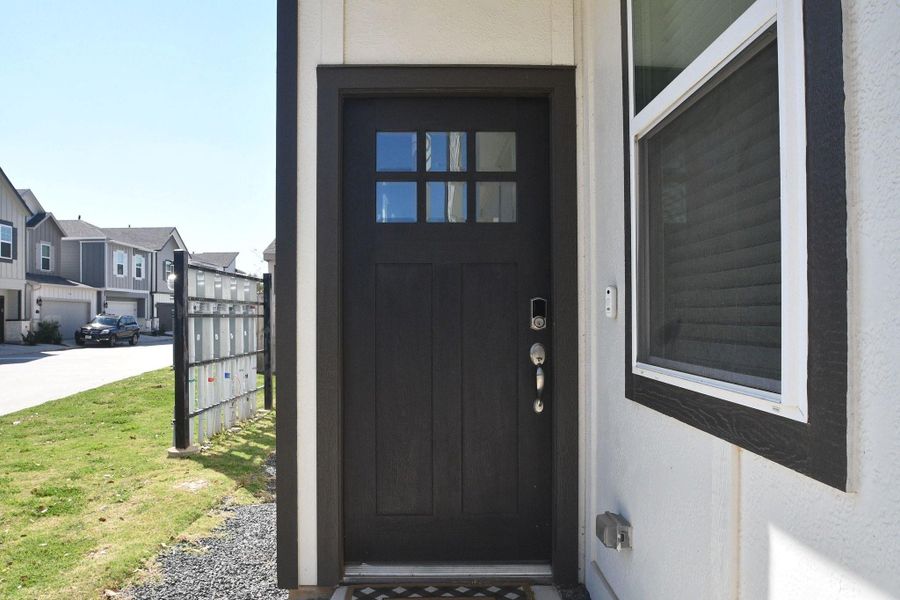Exterior details and patio area of a home in , Houston (Image 3). Exterior details and patio area of a home in , Houston (Image 3).