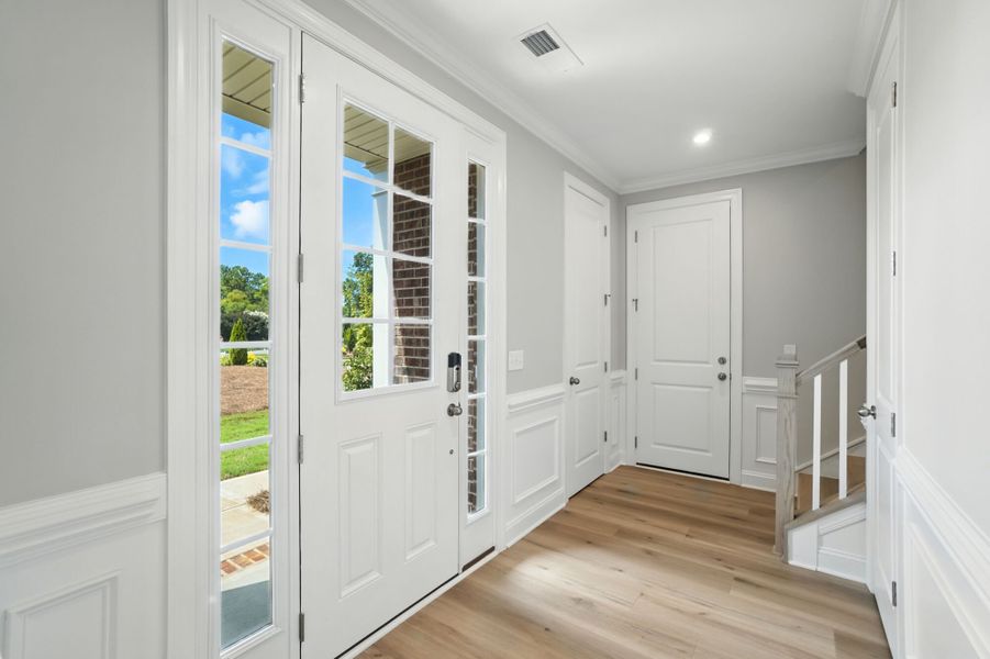 Representative unfurnished interior of a home built from the Duke by Mattamy Homes in The Townes at Wade Ardrey, Charlotte (Image 14). Representative unfurnished interior of a home built from the Duke by Mattamy Homes in The Townes at Wade Ardrey, Charlotte (Image 14).