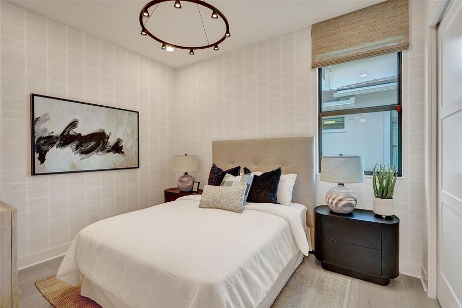 Furnished interior view inside a new home in Esprit at Avenir, Palm Beach Gardens (Image 18).