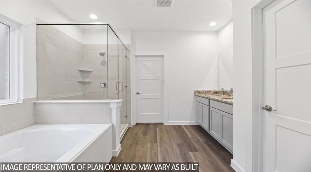 Furnished interior view inside a new home in Riverside Estates, Baytown (Image 4).