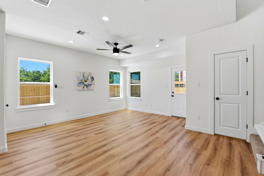 Spacious, unfurnished interior of a new home in , Houston (Image 31). Spacious, unfurnished interior of a new home in , Houston (Image 31).