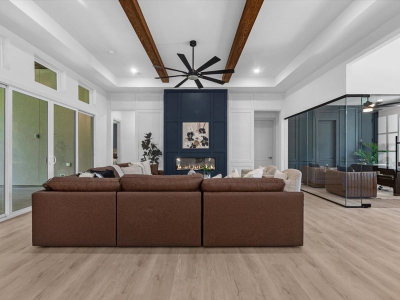 Furnished interior view inside a new home in , Plantersville (Image 6).