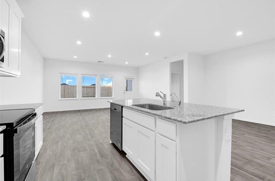 Furnished interior view inside a new home in , Sealy (Image 3).