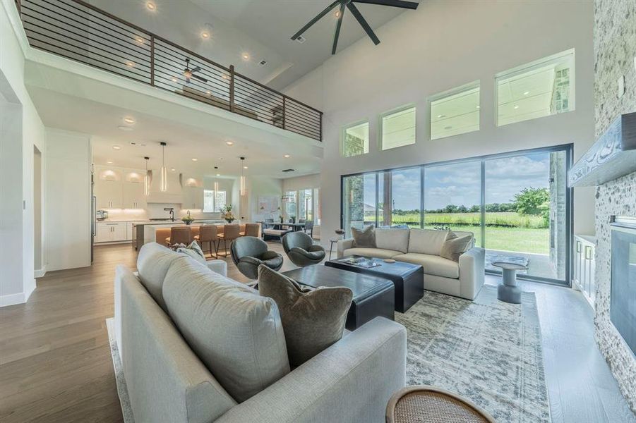 Furnished interior view inside a new home in Hidden Valley 1, Princeton (Image 24).
