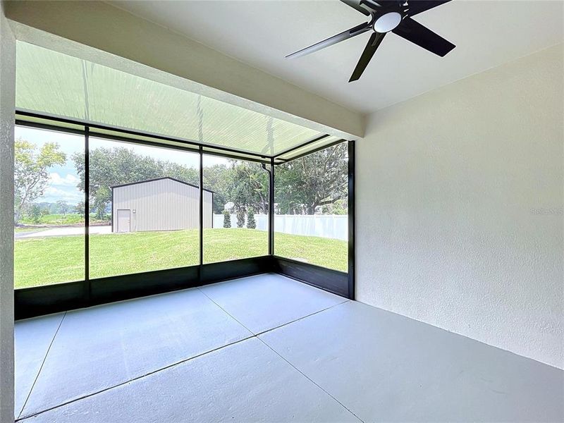 Exterior details and patio area of a home in , Lakeland (Image 26). Exterior details and patio area of a home in , Lakeland (Image 26).