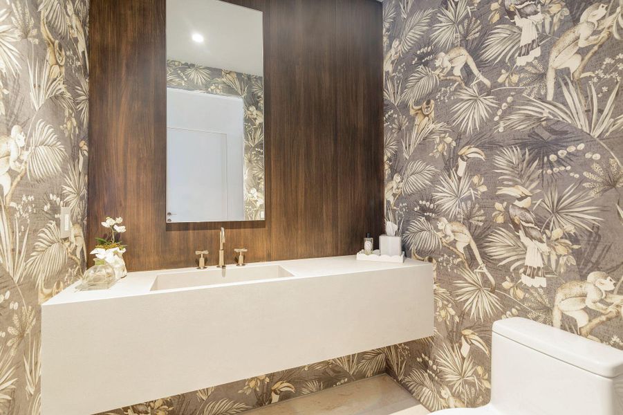 Furnished interior view inside a new home in , West Palm Beach (Image 12).