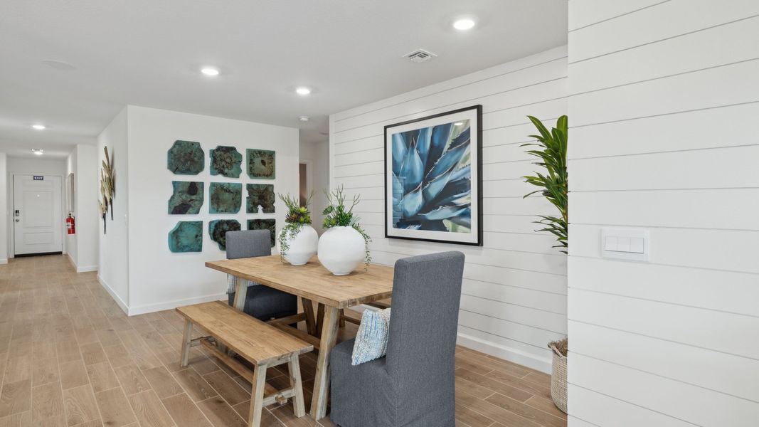 Furnished interior view inside a new home in Remington, Buckeye (Image 16).