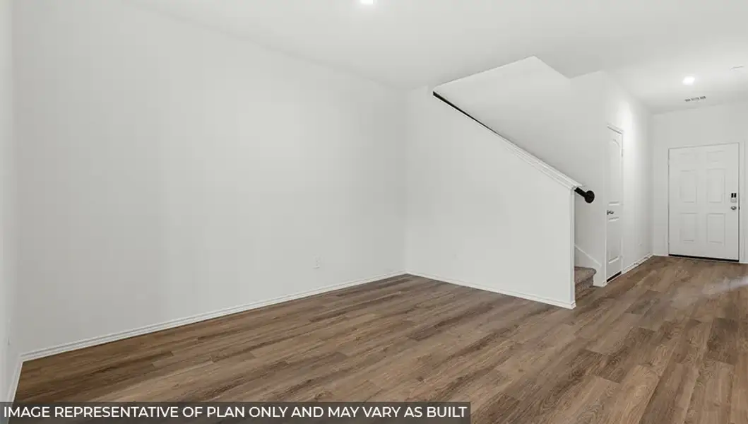 Representative unfurnished interior of a home built from the Mitchell by D.R. Horton in Madeley Creek Preserve, Conroe (Image 13). Representative unfurnished interior of a home built from the Mitchell by D.R. Horton in Madeley Creek Preserve, Conroe (Image 13).