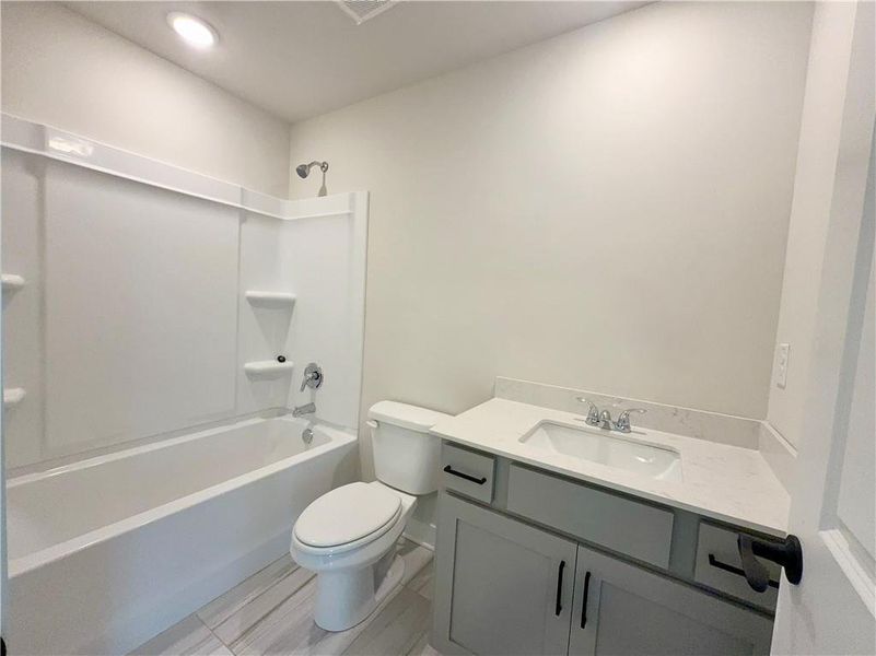 Furnished interior view inside a new home in , Hoschton (Image 16).