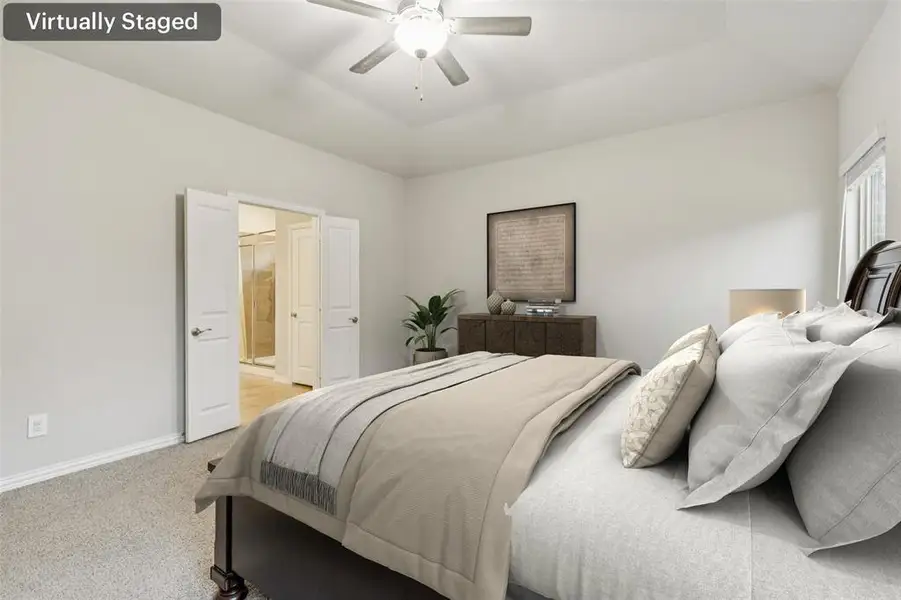 Furnished interior view inside a new home in Wolf Creek Farms - Signature Series, Melissa (Image 9).