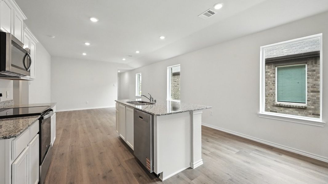 Furnished interior view inside a new home in Wildcat Ranch, Crandall (Image 9).