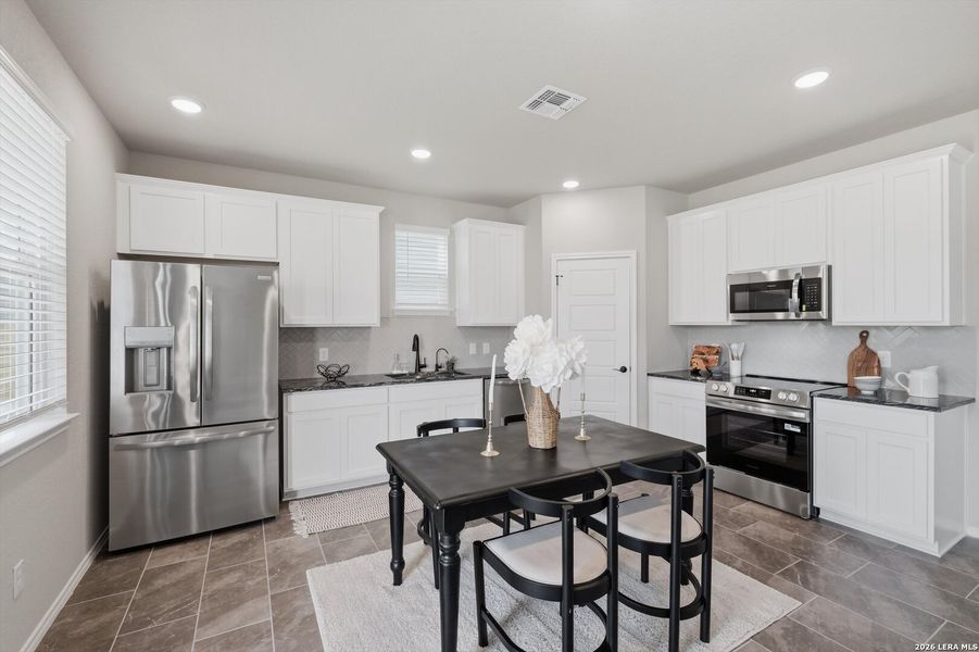 Furnished interior view inside a new home in Agave, San Antonio (Image 9). Furnished interior view inside a new home in Agave, San Antonio (Image 9).
