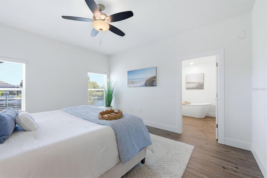 Furnished interior view inside a new home in , Port Charlotte (Image 20).