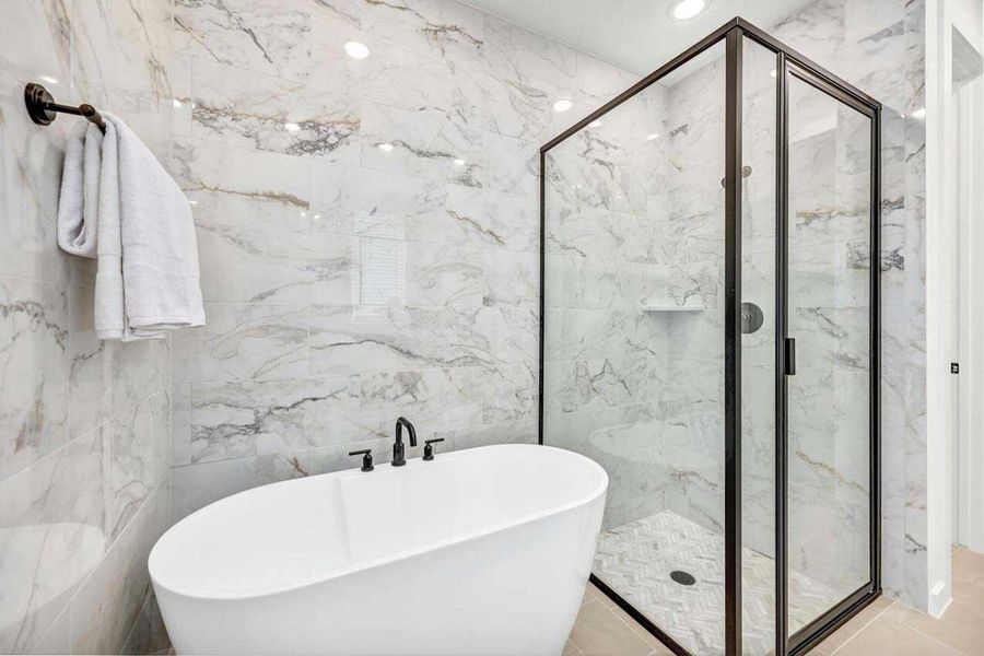 Representative furnished interior of a home built from the Richmond.535 by Highland Homes in Riceland, Mont Belvieu (Image 14).