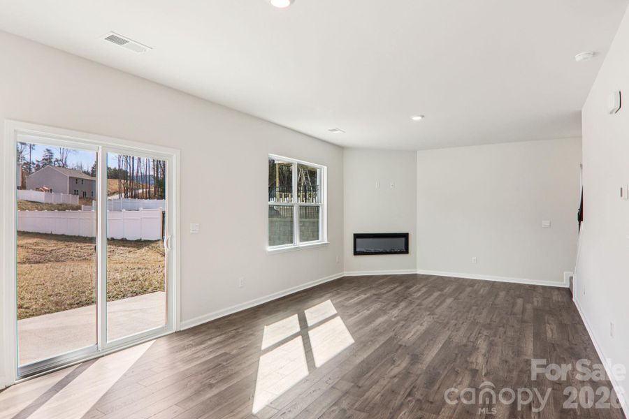 Spacious, unfurnished interior of a new home in Rydele Heights, Asheville (Image 24). Spacious, unfurnished interior of a new home in Rydele Heights, Asheville (Image 24).