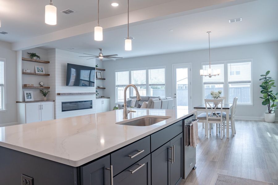 Furnished interior view inside a new home in Park's Edge at Carolina Bay, Charleston (Image 45). Furnished interior view inside a new home in Park's Edge at Carolina Bay, Charleston (Image 45).