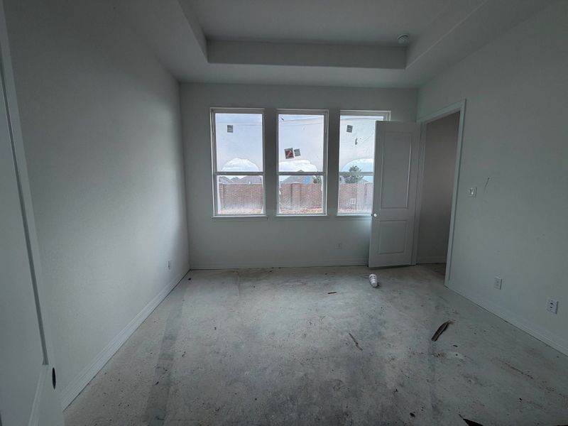 In-progress construction of a new home in Bergamo, Katy, TX (Image 8).