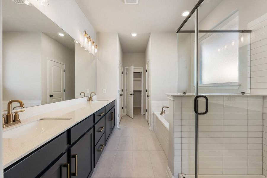 Furnished interior view inside a new home in Berry Creek Highlands, Georgetown (Image 14). Furnished interior view inside a new home in Berry Creek Highlands, Georgetown (Image 14).