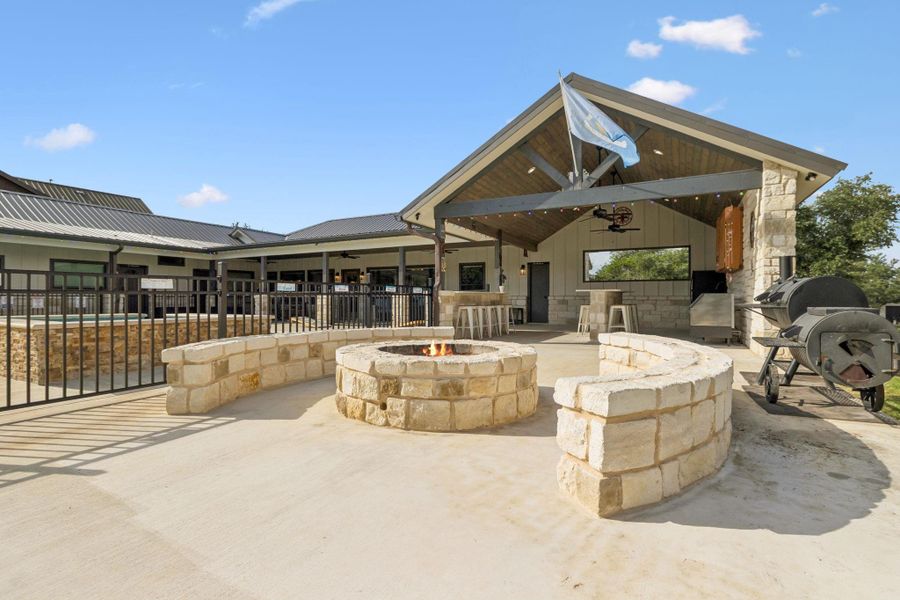 Front exterior of a new home in , Concan, TX, highlighting curb appeal (Image 18). Front exterior of a new home in , Concan, TX, highlighting curb appeal (Image 18).