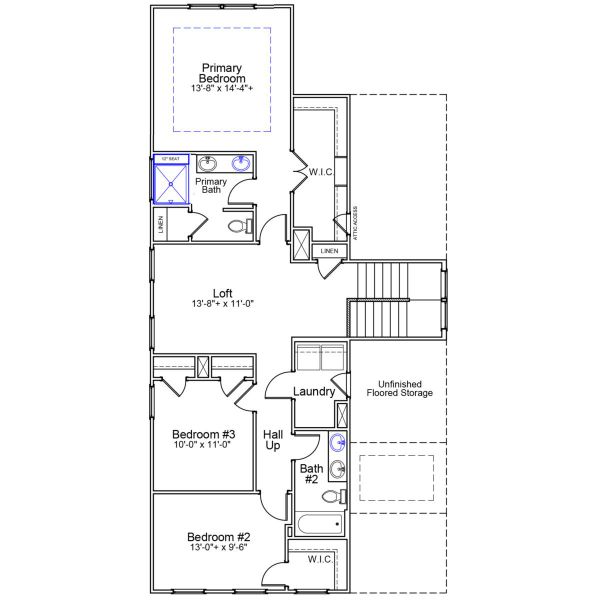 2D floor plan layout of this home in Lakeside Saluda, Greenville, SC (Image 3). 2D floor plan layout of this home in Lakeside Saluda, Greenville, SC (Image 3).