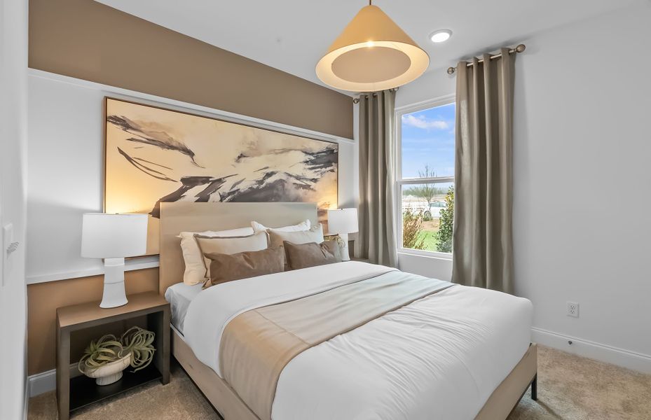 Furnished interior view inside a new home in Del Webb Southern Harmony, Murfreesboro (Image 24).