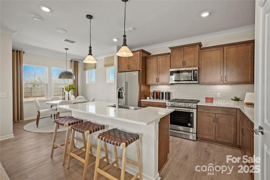 Furnished interior view inside a new home in Riverstone, Monroe (Image 2). Furnished interior view inside a new home in Riverstone, Monroe (Image 2).