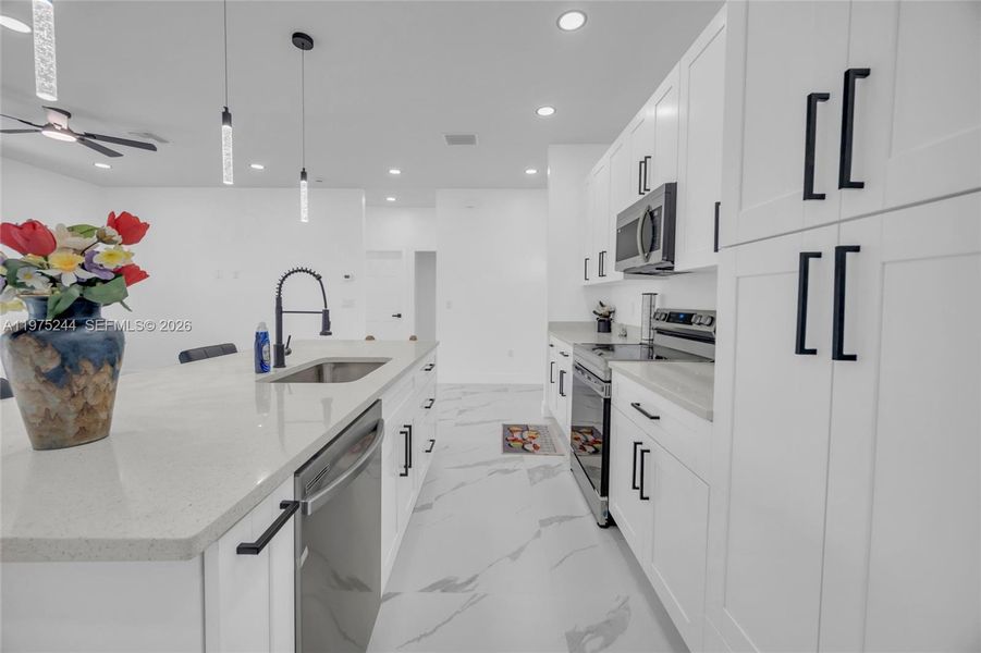 Furnished interior view inside a new home in , Lehigh Acres (Image 8).