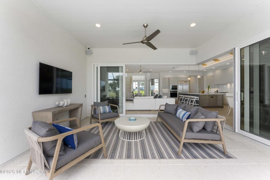 Furnished interior view inside a new home in , Ponte Vedra Beach (Image 39).
