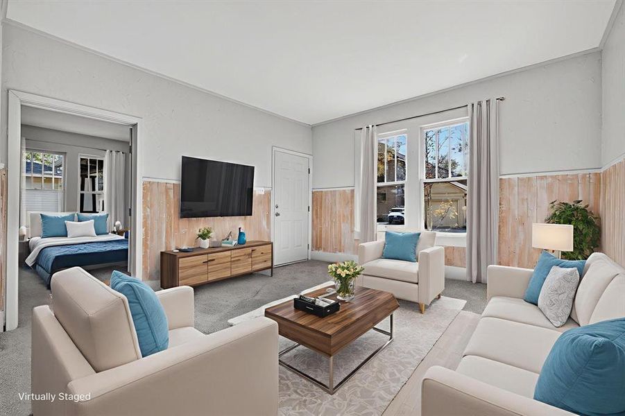 Furnished interior view inside a new home in , Mineral Wells (Image 4). Furnished interior view inside a new home in , Mineral Wells (Image 4).