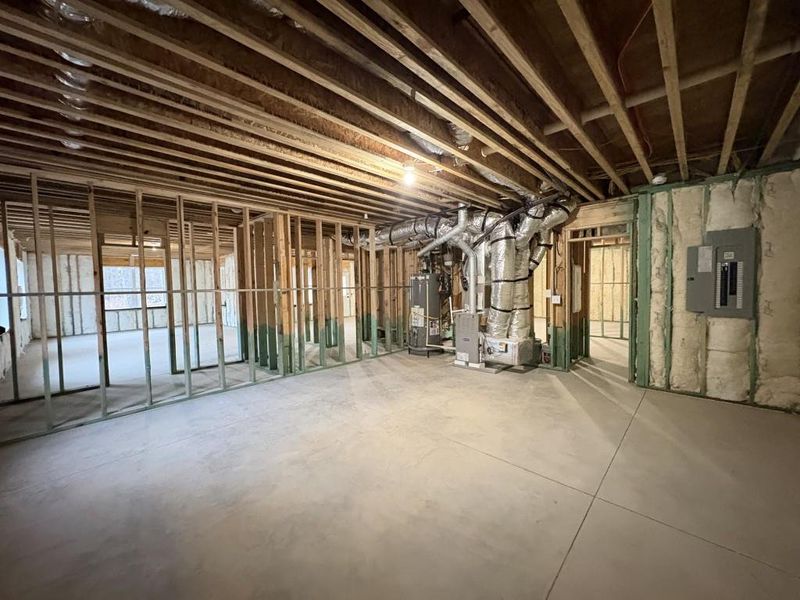 In-progress construction of a new home in , Cumming, GA (Image 14).