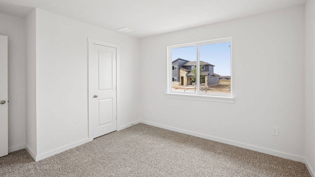 Spacious, unfurnished interior of a new home in Trails at Wildhorse, Austin (Image 29). Spacious, unfurnished interior of a new home in Trails at Wildhorse, Austin (Image 29).