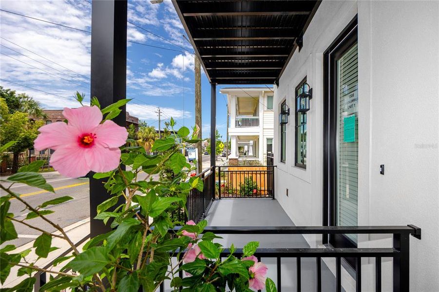 Exterior details and patio area of a home in , Tampa (Image 31).