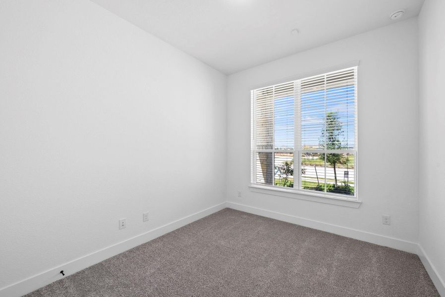 Spacious, unfurnished interior of a new home in Bridgeland 45's, Cypress (Image 16). Spacious, unfurnished interior of a new home in Bridgeland 45's, Cypress (Image 16).
