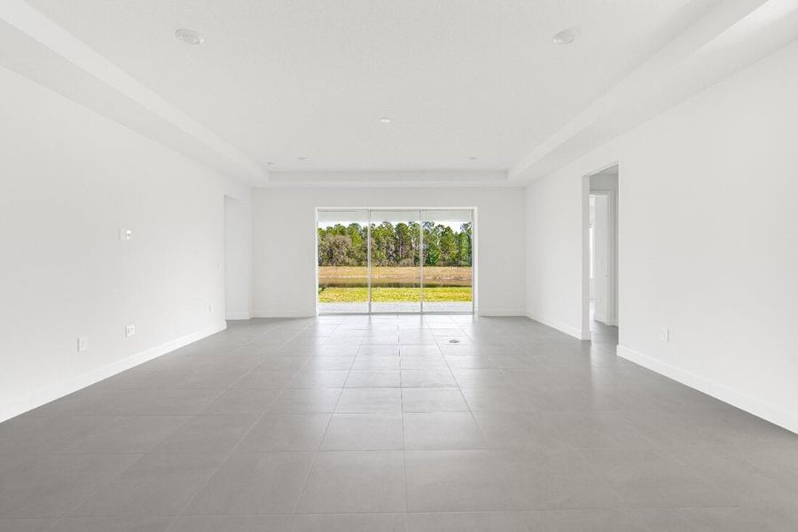 Spacious, unfurnished interior of a new home in Harvest at Ovation, Winter Garden (Image 24). Spacious, unfurnished interior of a new home in Harvest at Ovation, Winter Garden (Image 24).