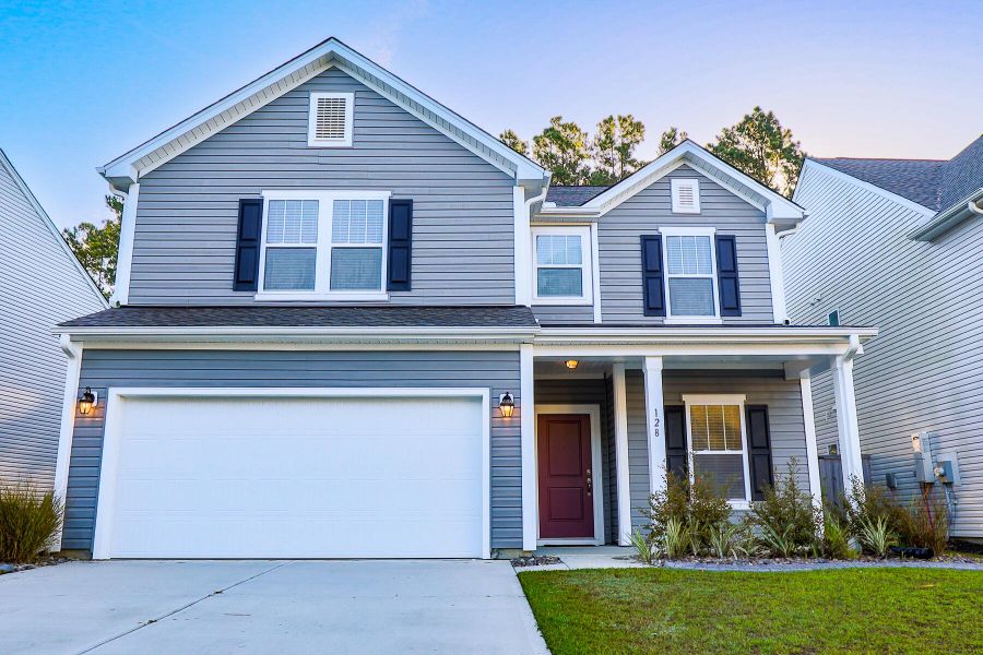 Front exterior of a new home in , Summerville, SC, highlighting curb appeal (Image 2).